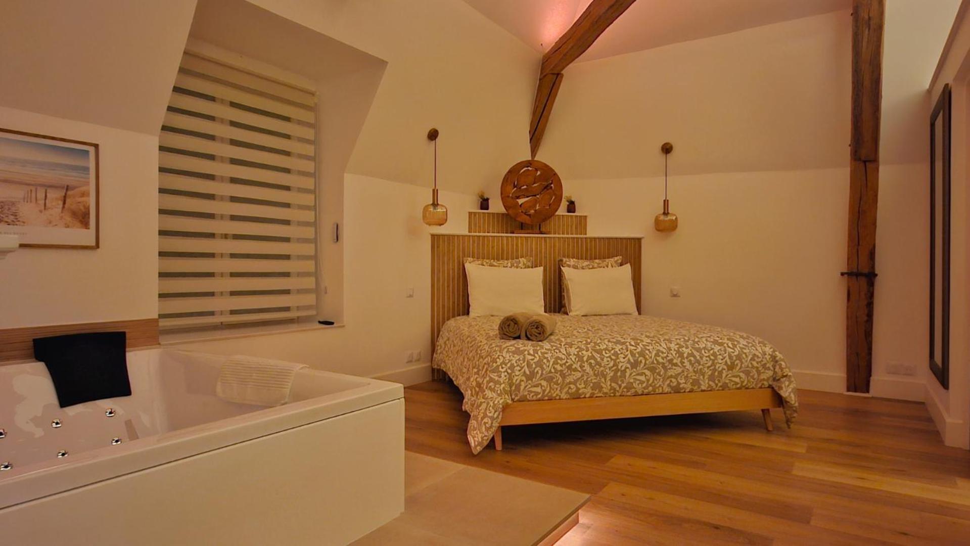 La Suite Nature Jacuzzi Au Coeur Du Chateau De Boissettes Eksteriør billede